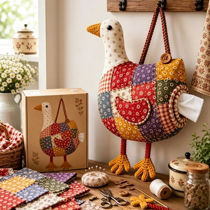 🧵LIMITED-TIME 43% OFF! ⏰ — DIY Animal Tissue Holder Sewing Kit | Perfect First Sewing Craft for Kids 🐻