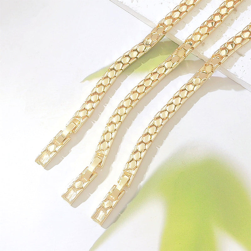📢📢40% OFF !! ⏰Women's Elegant Gold Color Chain Bracelet