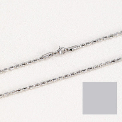 📢📢50% OFF !! ⏰Men's Sprakling Rhinestone Pendant Necklace