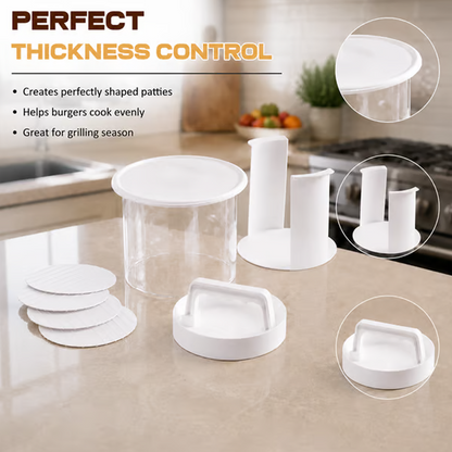🥳Kitchen Burger Patty Maker with Separator Discs