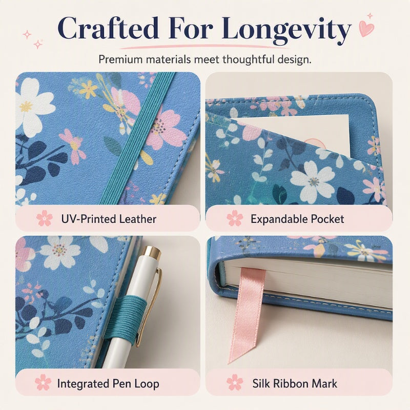 ✨Elegant Floral 2027 Year Weekly Planner