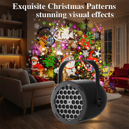 🎅16-Pattern USB Christmas Projector Light