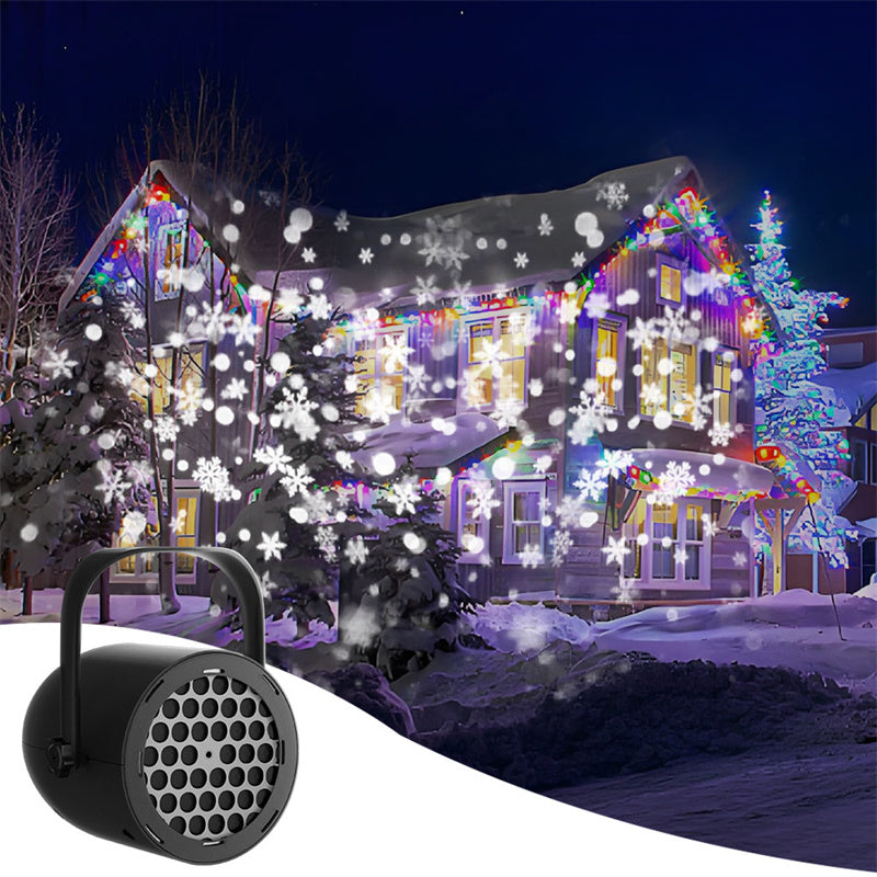 🎅16-Pattern USB Christmas Projector Light