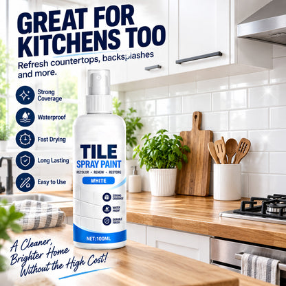 🎨 Tile Renewal Spray Paint, 100ml 3 Colors
