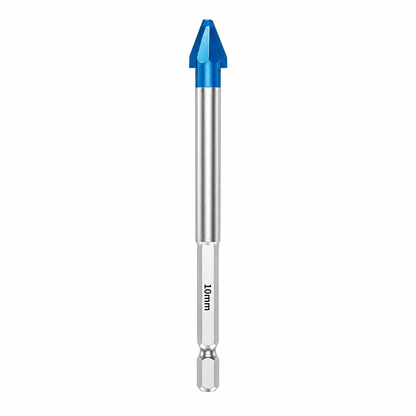 Hex Shank Carbide Eccentric Drill Bit – Crack-Free, Sharp Tip, Multi-Surface ✨