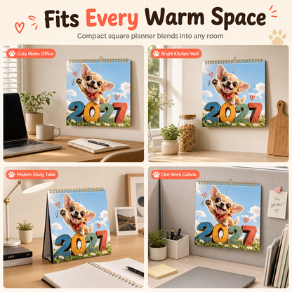 Chihuahua 12-Month Calendar – Cute & Decorative