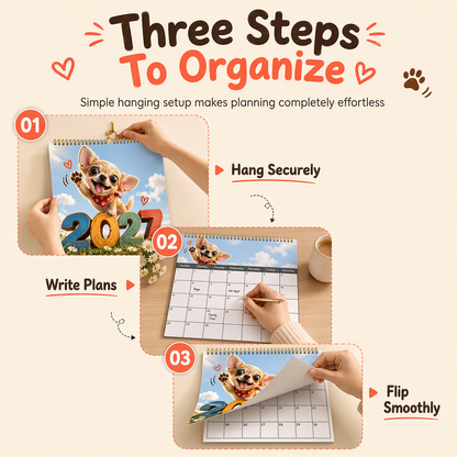 Chihuahua 12-Month Calendar – Cute & Decorative