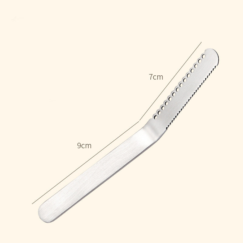 Professional 3-in-1 butter and spreading knife made of 304 stainless steel