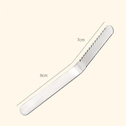 Professional 3-in-1 butter and spreading knife made of 304 stainless steel