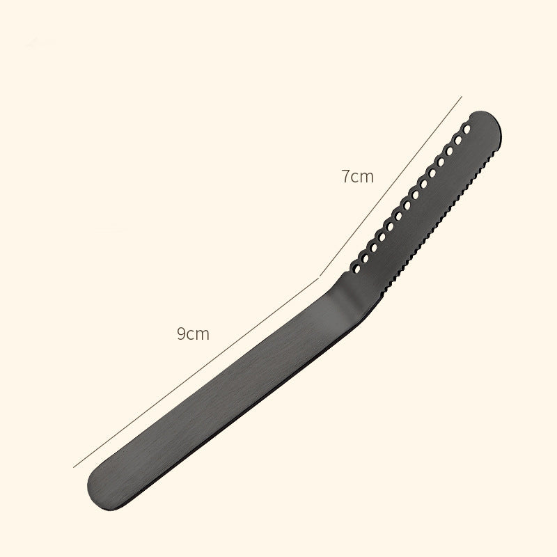 Professional 3-in-1 butter and spreading knife made of 304 stainless steel