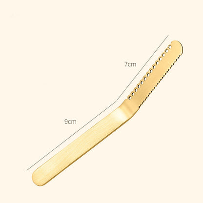 Professional 3-in-1 butter and spreading knife made of 304 stainless steel